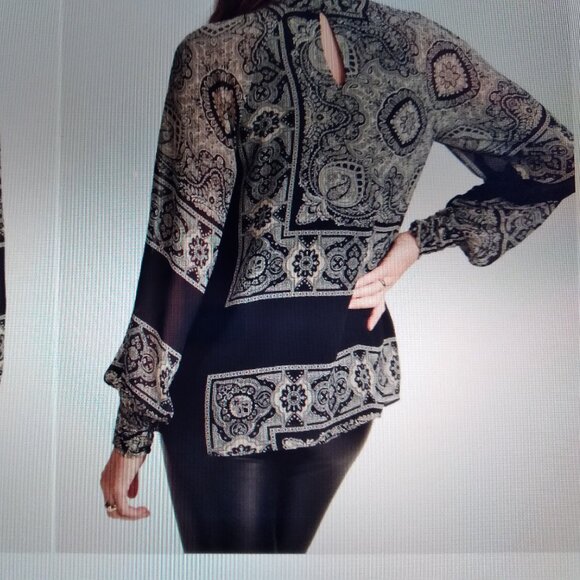 Elegant Classy Blouse, Laura, Size-8 - Picture 6 of 6